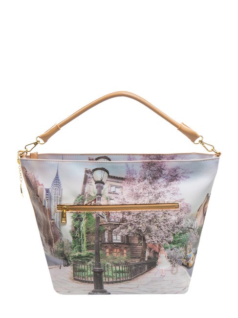 YESBAG Schulter-Hobo-Tasche New York Ost - Damentaschen