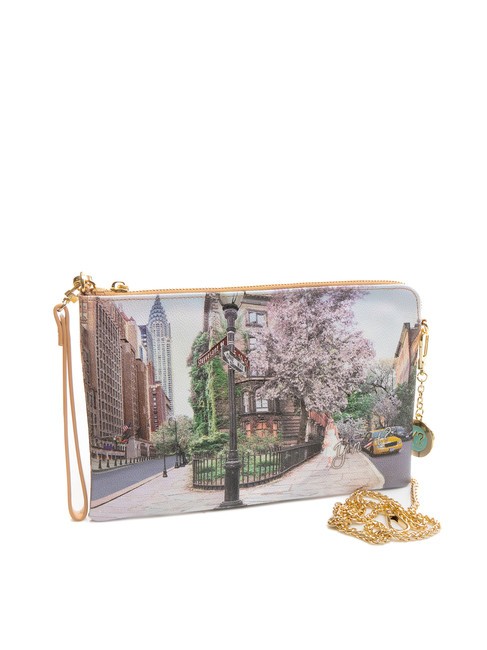 YESBAG Clutch mit Manschette und Schulterriemen New York Ost - Damentaschen