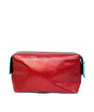 PIQUADRO BLUE SQUARE Lederschönheit ROT - Beauty-Case - 3