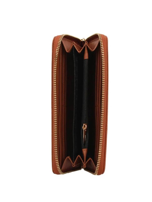 LUCE Große Geldbörse mit umlaufendem Reißverschluss bräunen - Brieftaschen Damen