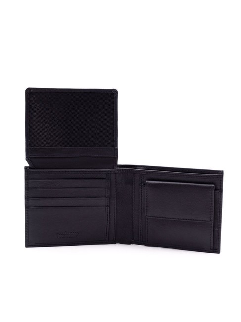 STRIPE Lederbrieftasche mit Klappe blau - Brieftaschen Herren