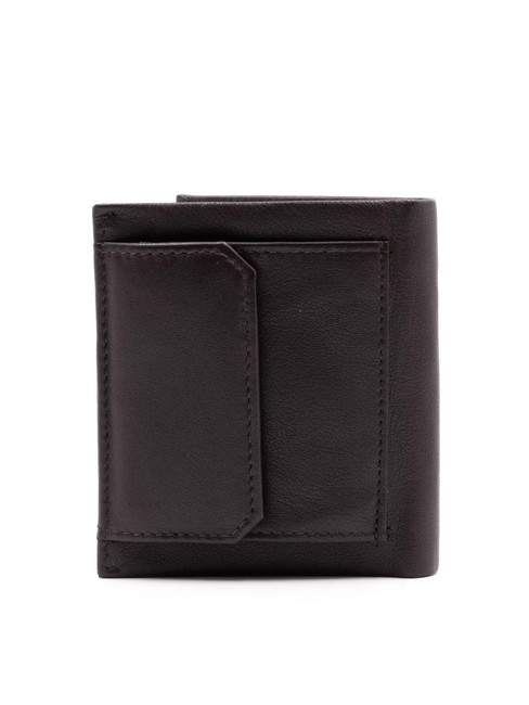 STRIPE Vertikale Geldbörse mit Tasche dunkelbraun - Brieftaschen Herren