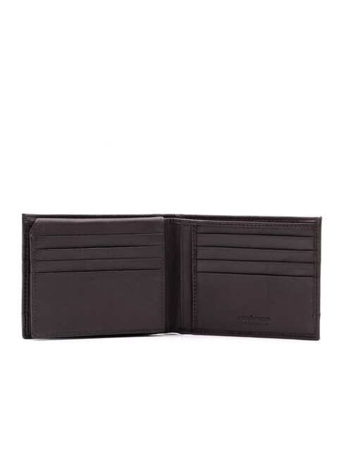 ROBERT Portemonnaie und Geldbörse mit Klappe dunkelbraun - Brieftaschen Herren