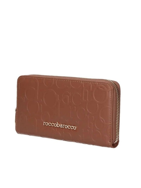 BELLA Große Geldbörse mit umlaufendem Reißverschluss bräunen - Brieftaschen Damen