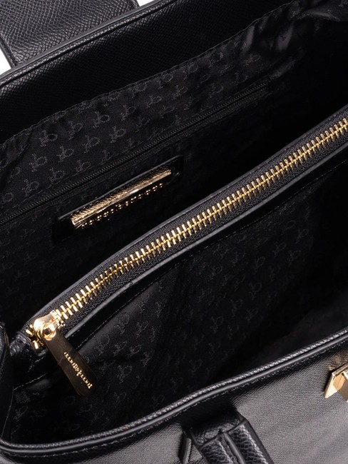 GLAM Umh&auml;ngetasche Schwarz - Damentaschen