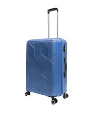 AMERICAN TOURISTER SUNCHASER  Mittlerer Trolley ruhiges Blau - Harte Trolleys - 3