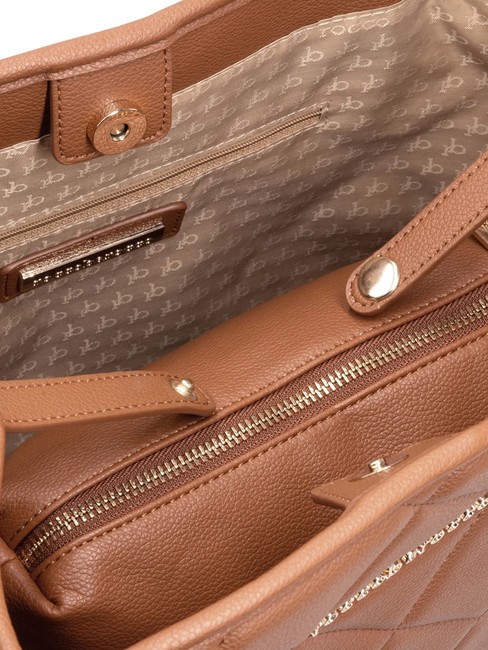 GLAM Einkaufstasche mit Beutel Cognac - Damentaschen