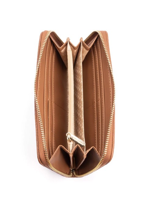 ARIA Große Geldbörse mit umlaufendem Reißverschluss bräunen - Brieftaschen Damen