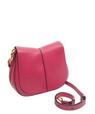 GIANNI CHIARINI HELENA ROUND Umh&auml;ngetasche aus Leder Bougainvillea - Damentaschen - 2
