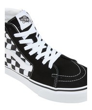 VANS SK8-HI Platform 2.0 Hohe Turnschuhe Schachbrett/Echtweiß - Schuhe Unisex - 3