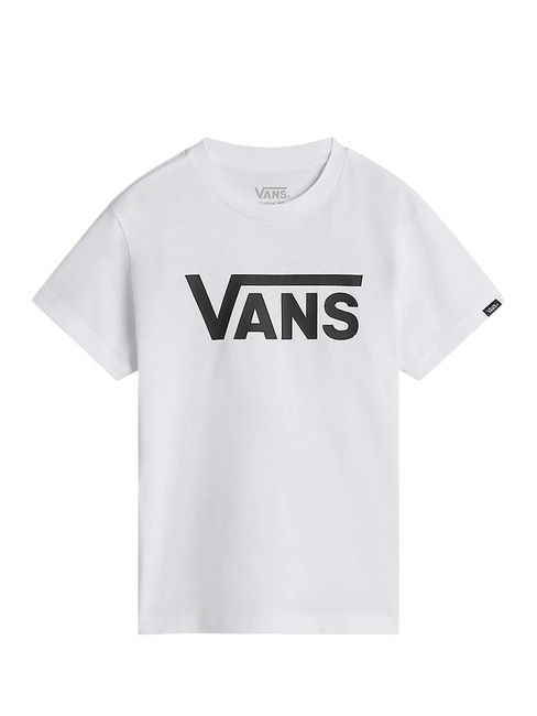 VANS CLASSIC Baumwoll-T-Shirt weiß schwarz - Kinder-T-Shirt