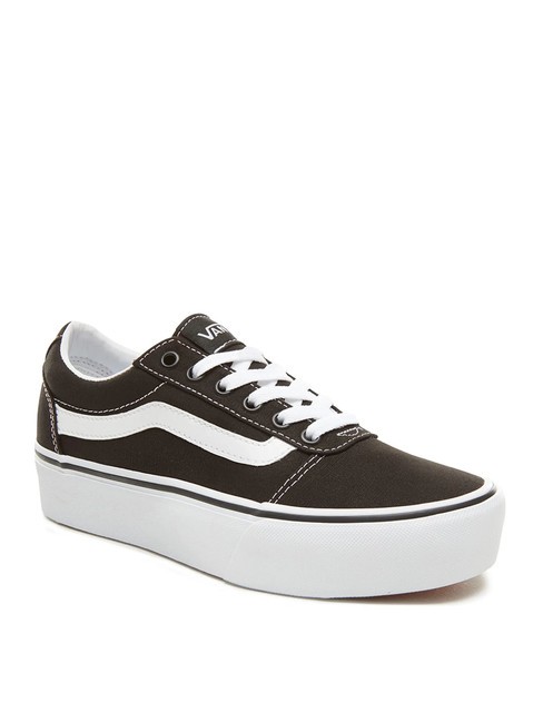 WARD PLATFORM Hohe Turnschuhe schwarz weiß - Damenschuhe