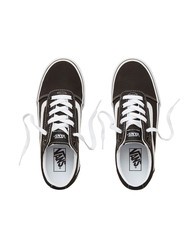 VANS WARD PLATFORM Hohe Turnschuhe schwarz weiß - Damenschuhe - 5