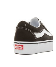 VANS WARD PLATFORM Hohe Turnschuhe schwarz weiß - Damenschuhe - 6