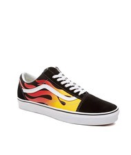 VANS OLD SKOOL Niedrige Turnschuhe schwarz/schwarz/tr. weiß - Schuhe Unisex - 3