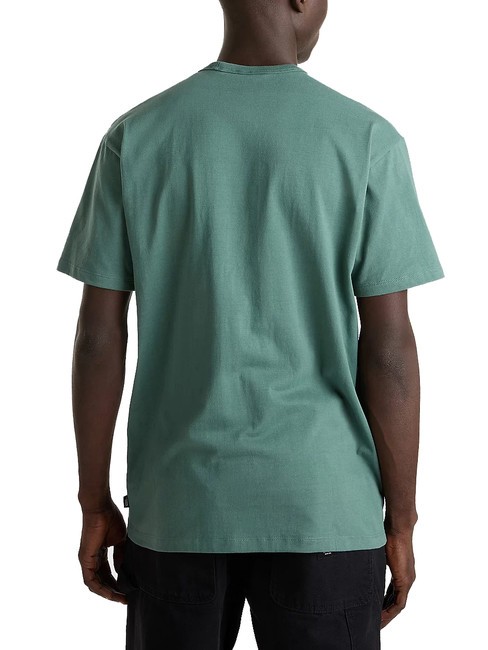 OFF THE WALL II Baumwoll-T-Shirt dunkler Wald - Herren-T-Shirts