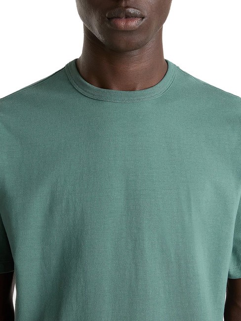 OFF THE WALL II Baumwoll-T-Shirt dunkler Wald - Herren-T-Shirts