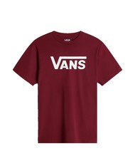 VANS CLASSIC Kurzarm-T-Shirt aus Baumwolle weinrot/weiß - Herren-T-Shirts - 3