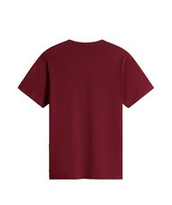VANS CLASSIC Kurzarm-T-Shirt aus Baumwolle weinrot/weiß - Herren-T-Shirts - 4