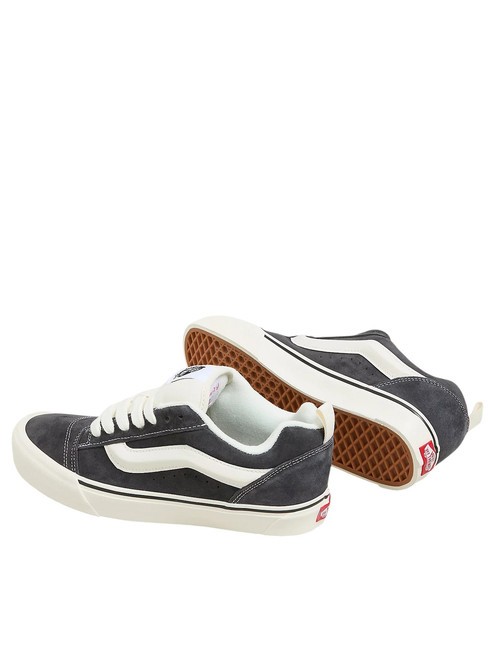 KNU SKOOL Wildleder-Sneaker Schweinswildleder grau - Schuhe Unisex