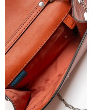 PIQUADRO CAMPIONARIO - MUSE Mini-Tasche / Beutel aus Leder ORANGE - Damentaschen - 4