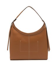 GIANNI CHIARINI NORMA Umhängetasche aus Leder Karamell - Damentaschen - 3