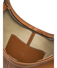 GIANNI CHIARINI NORMA Umhängetasche aus Leder Karamell - Damentaschen - 5