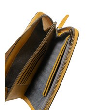 PIQUADRO BLACK SQUARE  Münzetui aus Leder Gelb - Brieftaschen Herren - 2