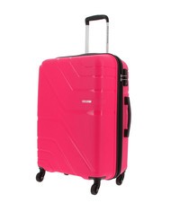 AMERICAN TOURISTER UPLAND Set mit 3 Trolleys: Kabine, mittel, groß Rosa - Trolleyset - 4