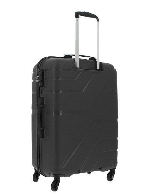 UPLAND Set mit 3 Trolleys: Kabine, mittel, groß SCHWARZ - Trolleyset