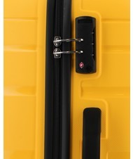 AMERICAN TOURISTER UPLAND Mittelgro&szlig;er Trolley gelb - Harte Trolleys - 4