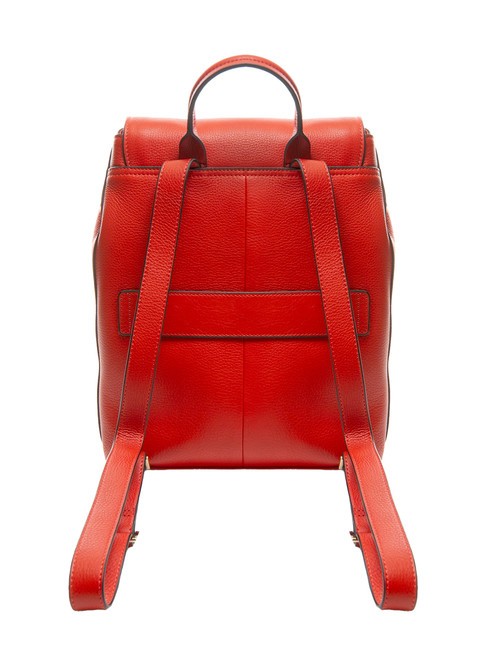 W99  Lederrucksack ROT - PC-Rucks&auml;cke