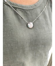 GUESS 4G RISING Halskette mit Logo-Münze SILBER - Halsketten - 2