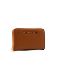 ROCCOBAROCCO LOGO METALLICO Mittelgroße Geldbörse mit umlaufendem Reißverschluss bräunen - Brieftaschen Damen - 3
