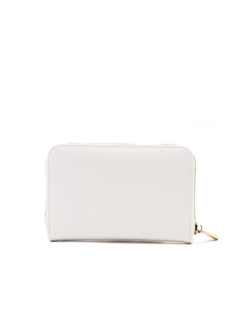 LOGO METALLICO Mittelgroße Geldbörse mit umlaufendem Reißverschluss nicht-gerade weiss - Brieftaschen Damen