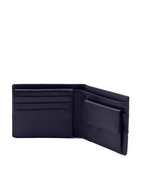 BRYAN Lederbrieftasche mit Klappe Marine - Brieftaschen Herren
