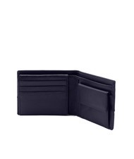ROCCOBAROCCO BRYAN Lederbrieftasche mit Klappe Marine - Brieftaschen Herren - 4