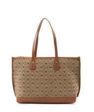 ROCCOBAROCCO FRIDA Einkaufstasche aus Jacquard-Stoff natürlich - Damentaschen - 3