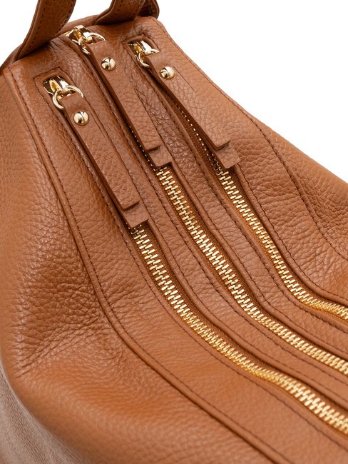 TRIO  Rucksack aus gehämmertem Leder Leder25 - Damentaschen