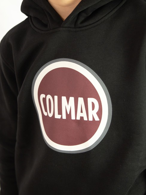 MODISH KIDS Kapuzenpullover mit Logo-Print Schwarz - Sweatshirts Kinder