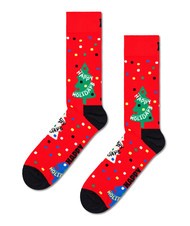 HAPPY SOCKS HOLIDAY TREE Geschenkset mit 3 Paar Socken - Unisex-Socken