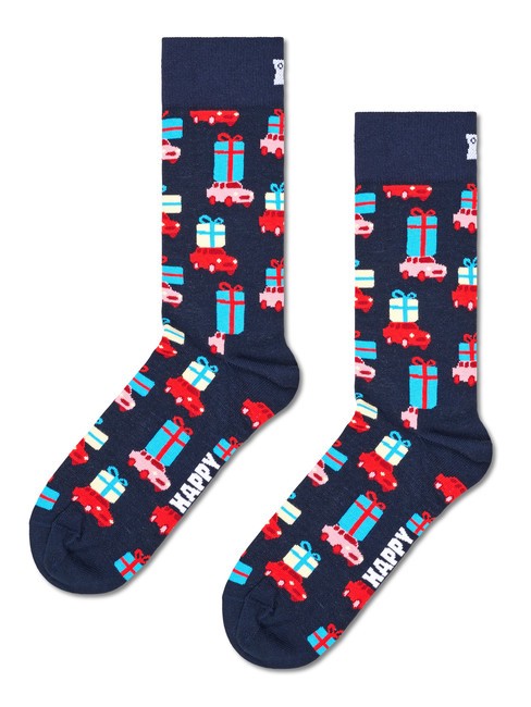 HOLIDAY TREE Geschenkset mit 3 Paar Socken Grün - Unisex-Socken