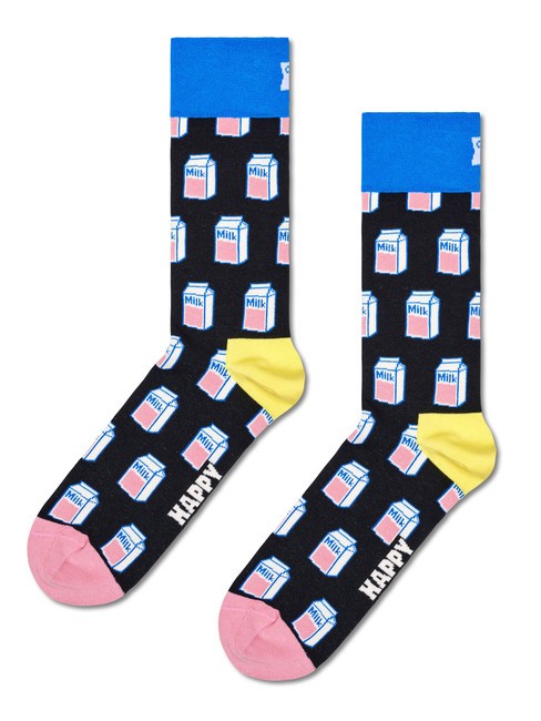 MILK CARTON Geschenkset mit 4 Paar Socken Weiß - Unisex-Socken