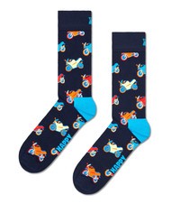 HAPPY SOCKS NAVY Geschenkset mit 3 Paar Socken Marine - Unisex-Socken - 3