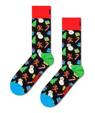 HAPPY SOCKS BIG DOT SNOWMAN Geschenkset mit 2 Paar Socken mehrfarbig - Herrensocken/Herrenstrümpfe - 3