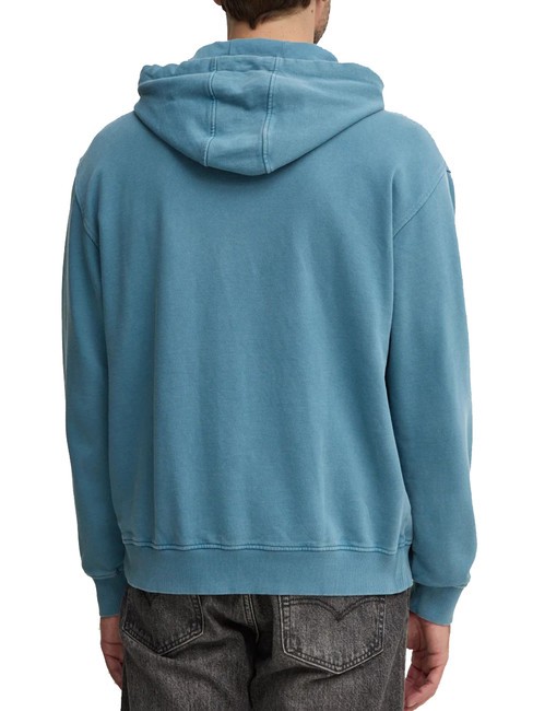 FINCH TERRY Sweatshirt mit Tasche und Kapuze Wild Storm Blue Mult - Sweatshirts Herren