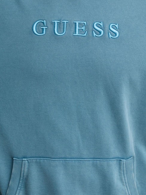 FINCH TERRY Sweatshirt mit Tasche und Kapuze Wild Storm Blue Mult - Sweatshirts Herren