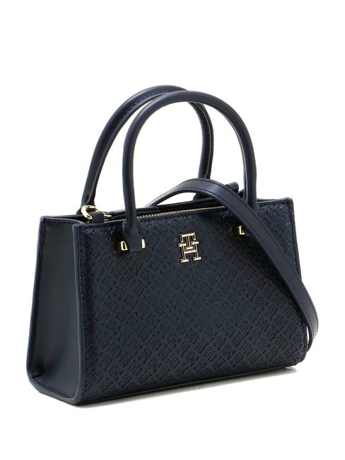 TH ETERNITY Mini-Handtasche mit Schultergurt Raum blau - Damentaschen