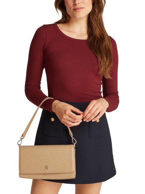 TH ETERNITY Umhängetasche, mit Schultergurt Safari-Leinwand - Damentaschen