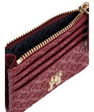 TOMMY HILFIGER TH ETERNITY Kartenhalter mit Reißverschluss Himbeertrüffel - Brieftaschen Damen - 3